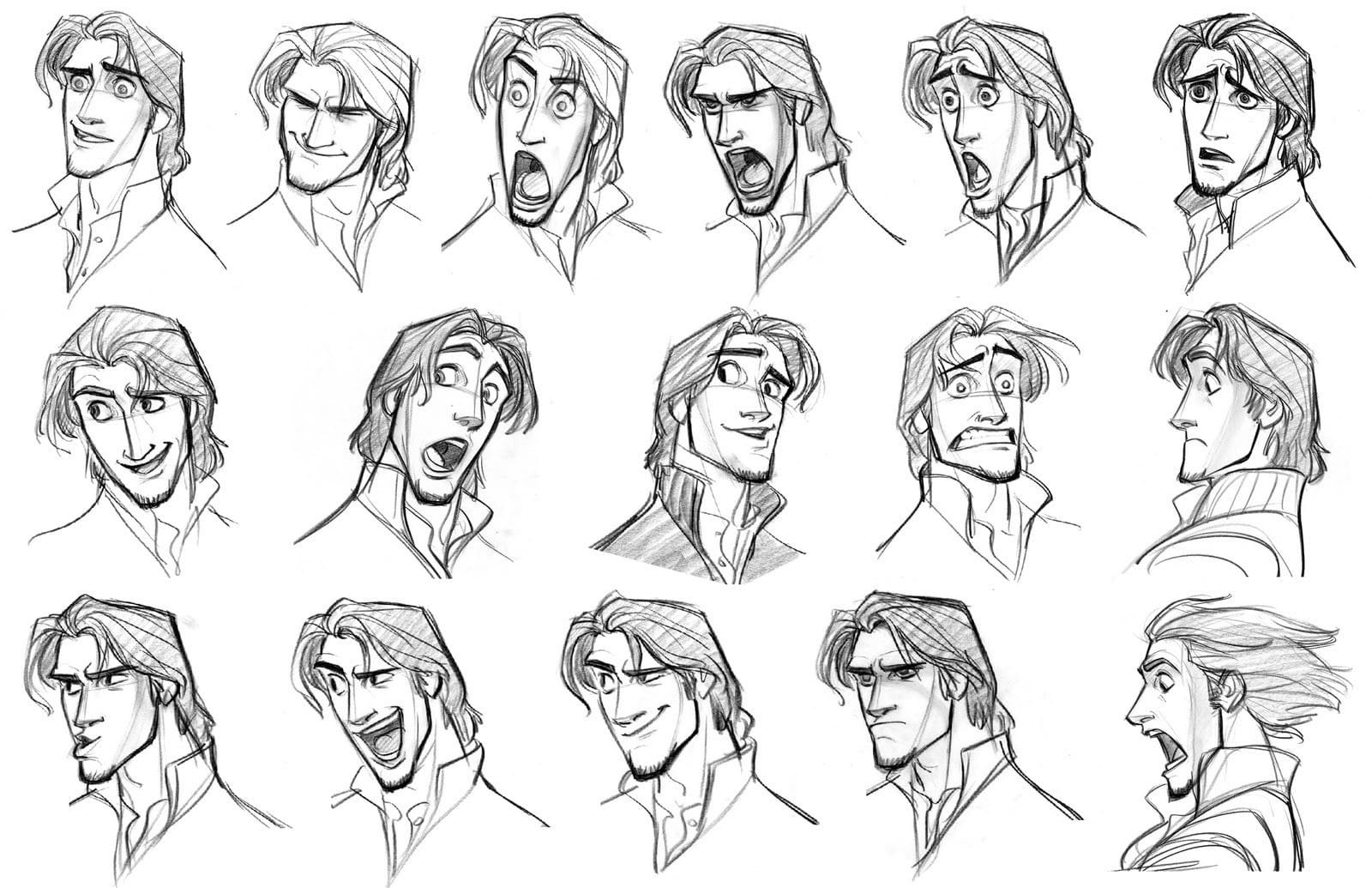 Hojas de Modelo - CHARACTER Model Sheets
