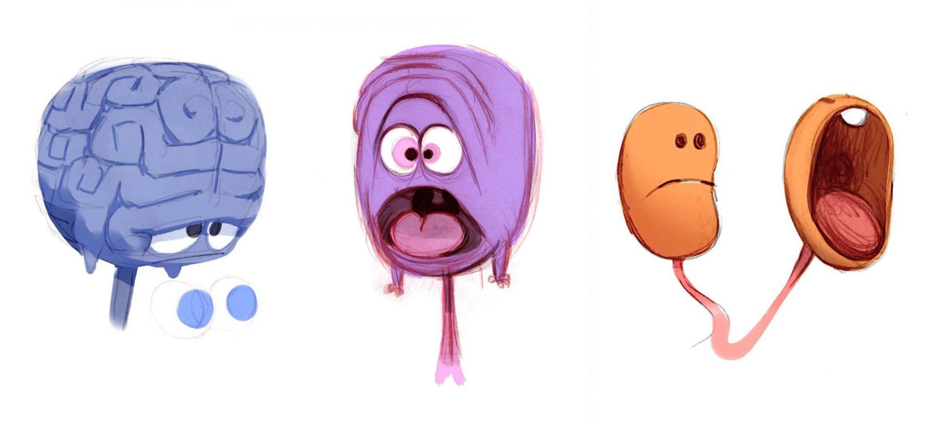 Concept Art & Diseño de Personajes Cortometraje Inner Workings al Completo