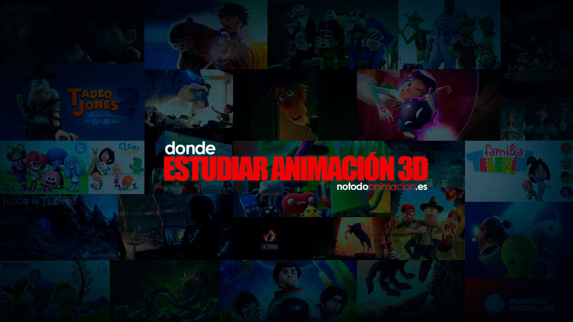 escuelas donde estudiar animación 3d