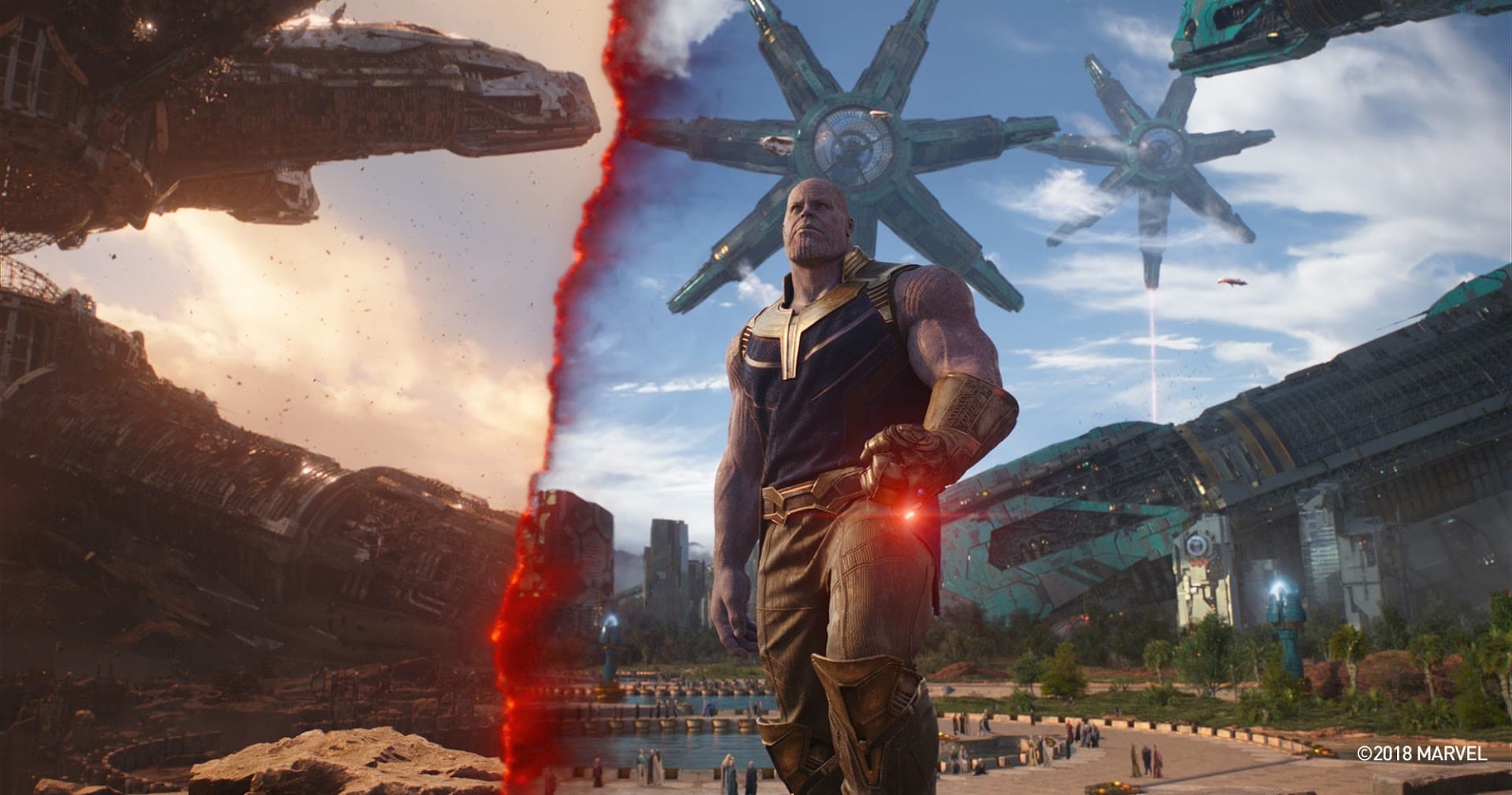 Avengers Infinity War-VFX-Animación 3d-CGI